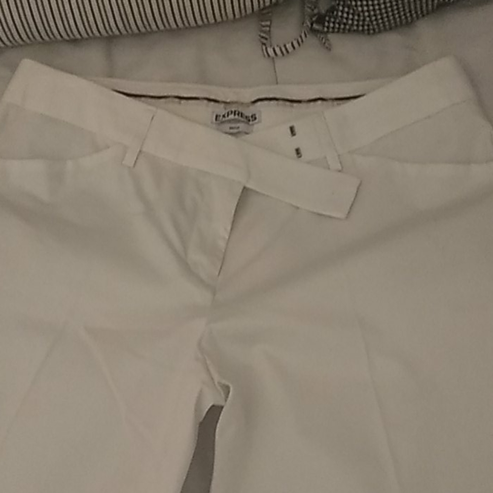 Express white pants